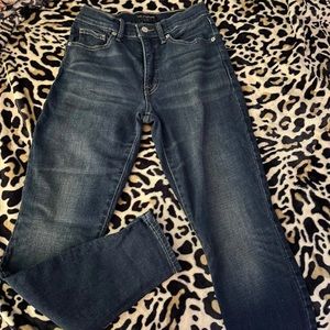 Lucky brand high rise jeans